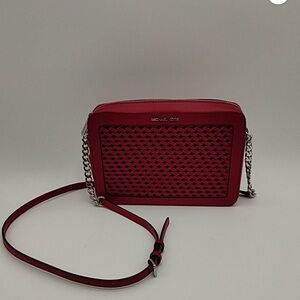 Michael Kors Cherry Crossbody Bag with Chain Strap